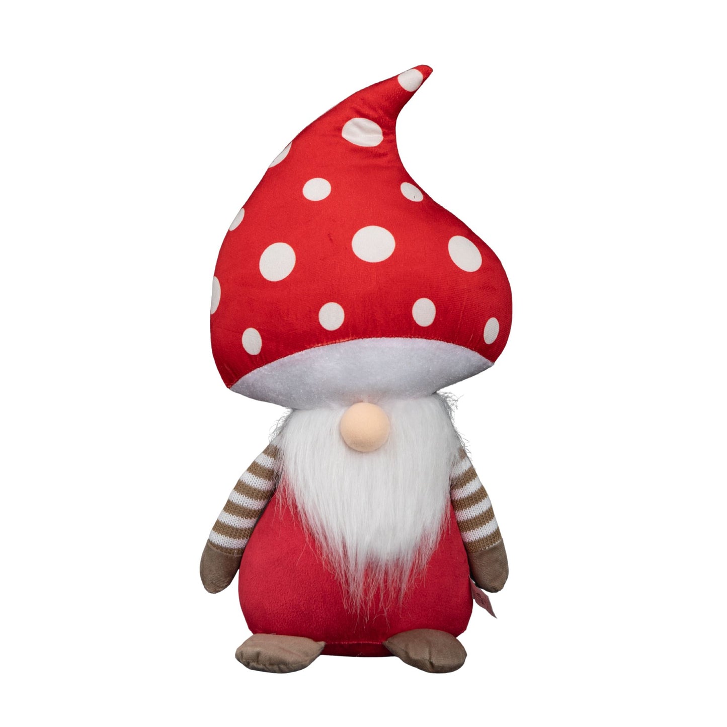40cm Red Soft Festive Funghi Truffle Christmas Mushroom Gonk Decoration