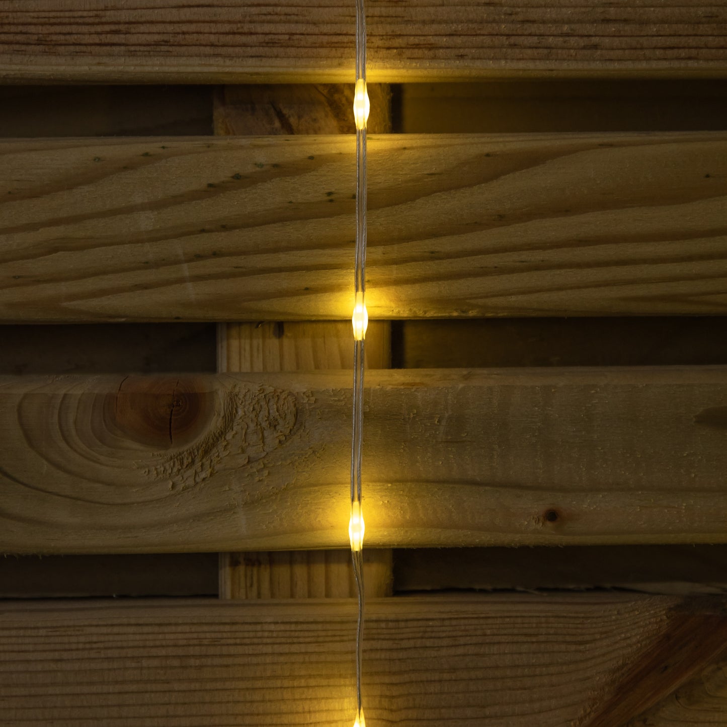 1.2m Light up Star Curtain Christmas Lights with Warm White LEDs