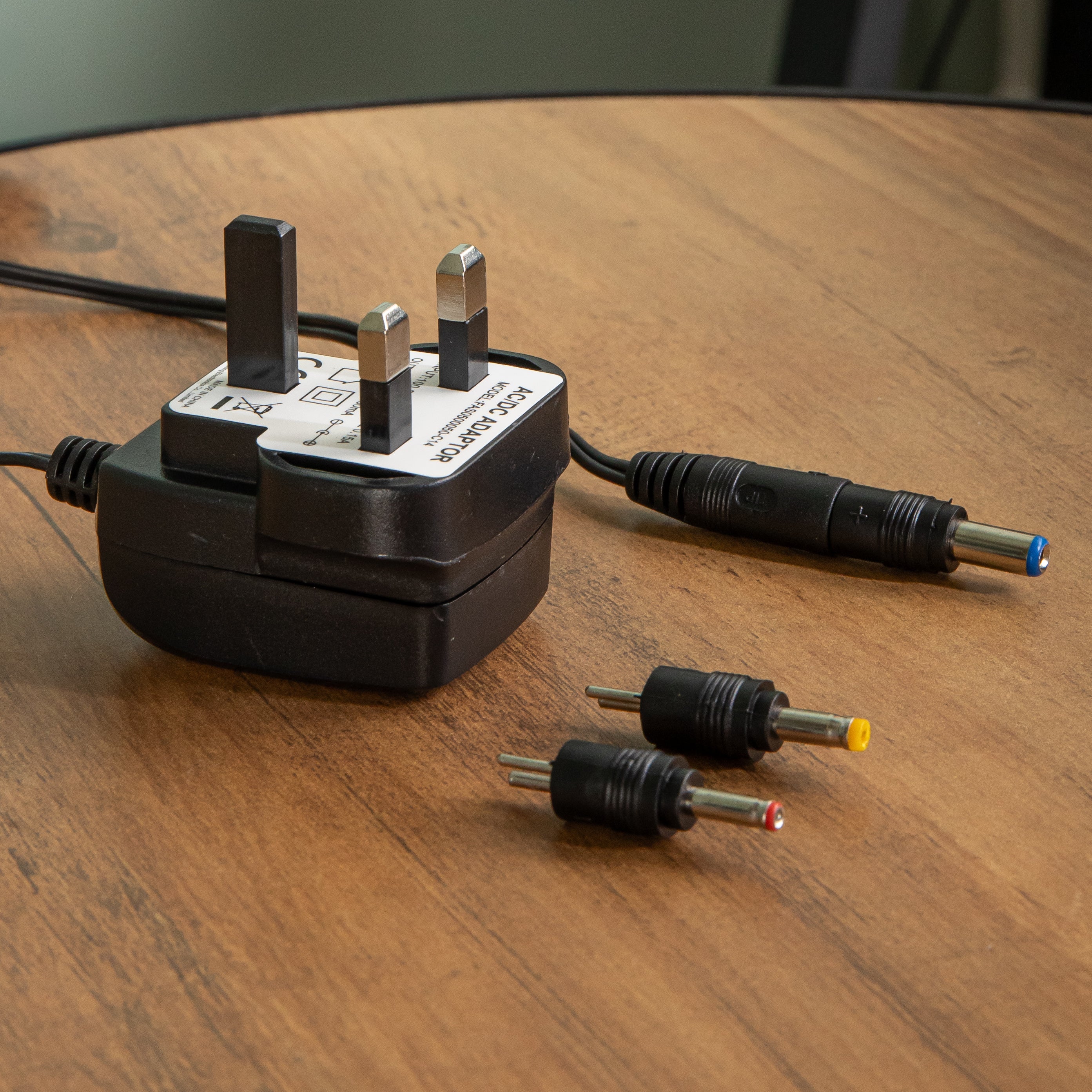 1.5m AC/DC Mains Power Adaptor Cable for Snowtime Christmas Water Spinners