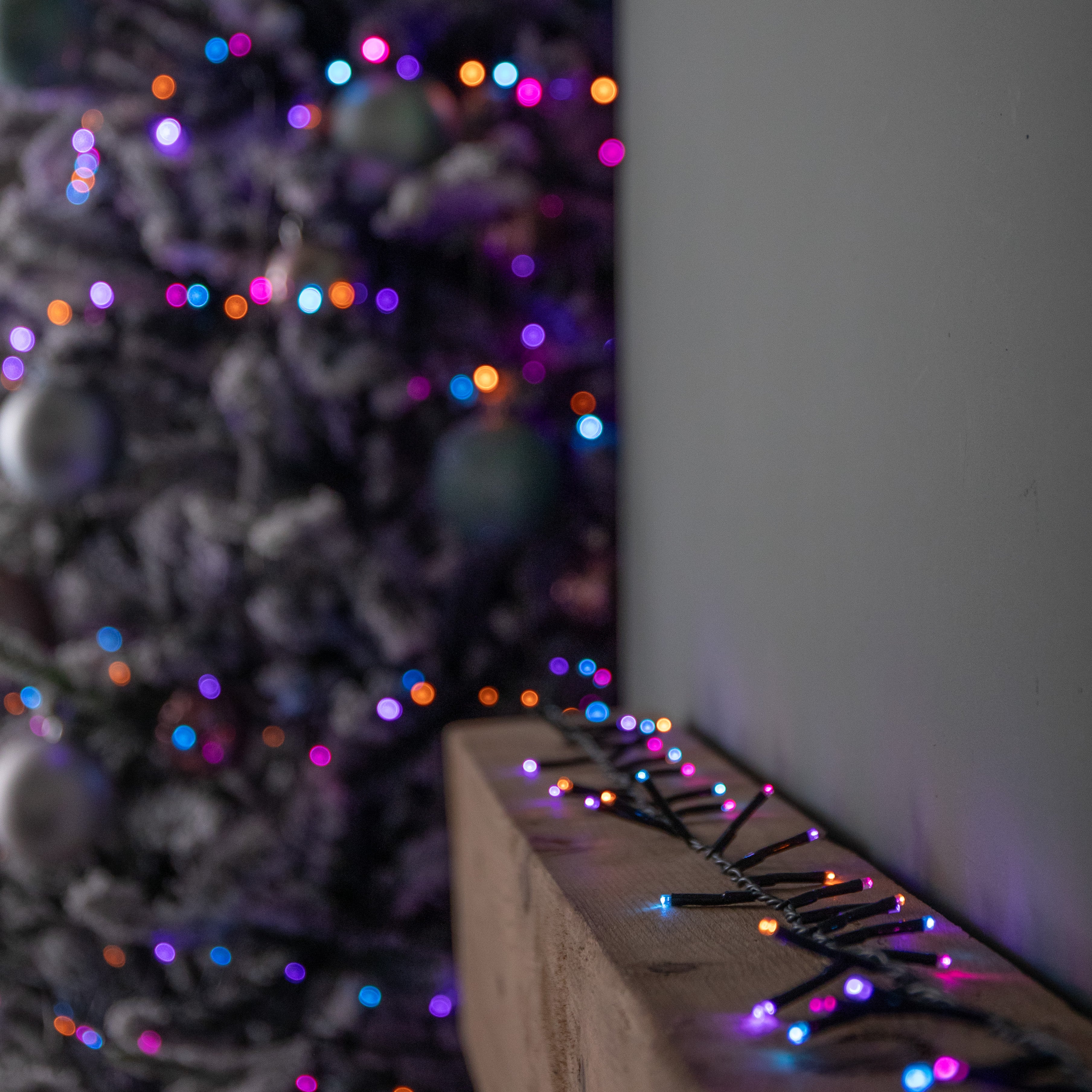 50m 2000 LED TreeBrights Christmas String Lights with Timer in Rainbow