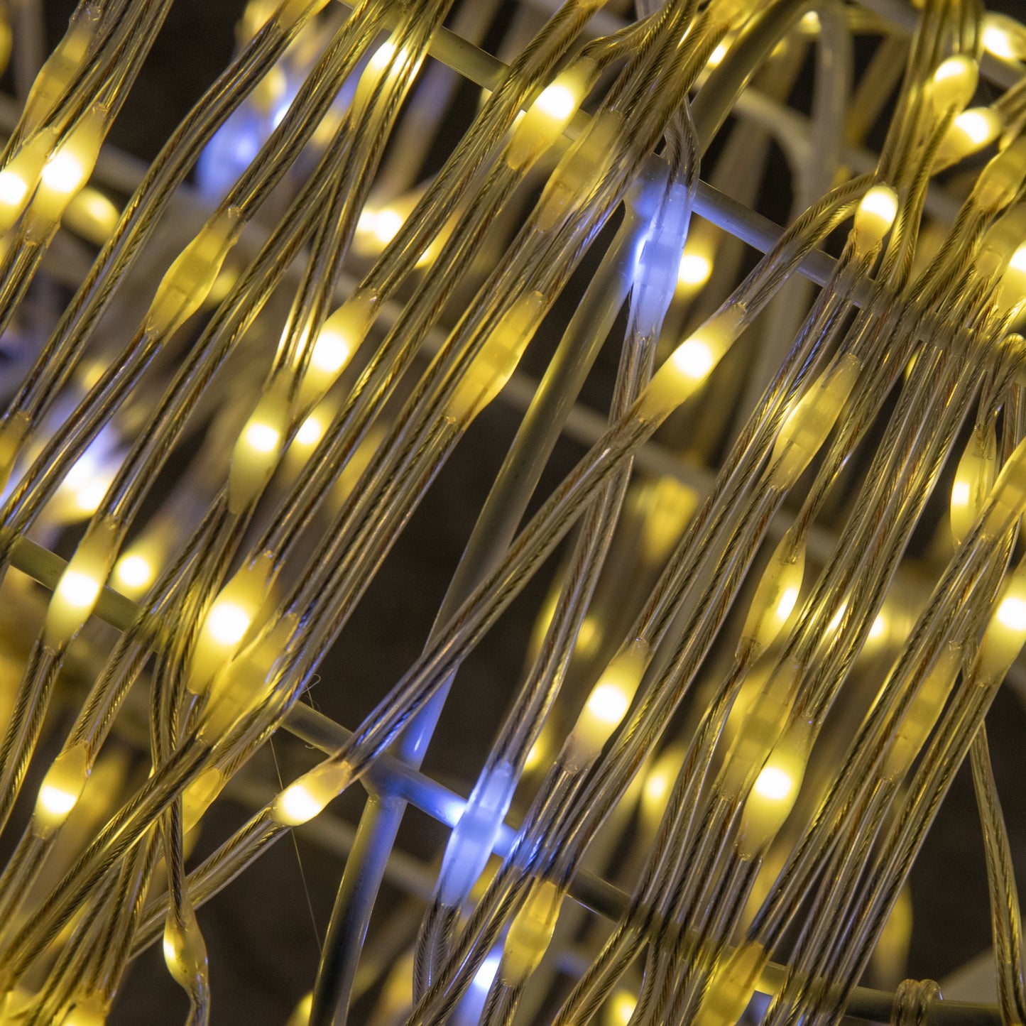 1.1m Light up FlexiBrights Christmas Reindeer with 1370 White and Warm White LEDs