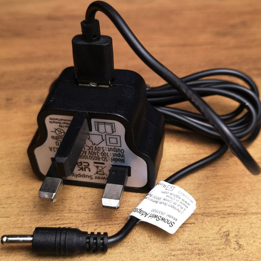 1.5m Black USB Adaptor Plug for Christmas SnowSwirl Decorations