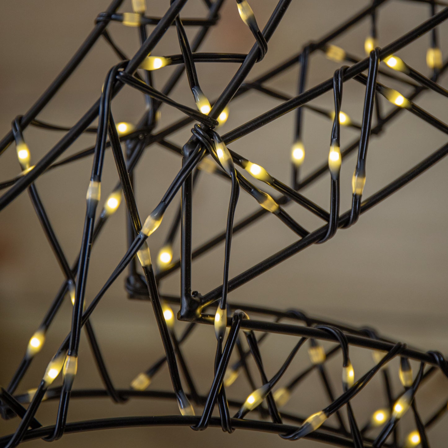 1.3m Light up FlexiBrights Christmas Reindeer with 1880 White and Warm White LEDs