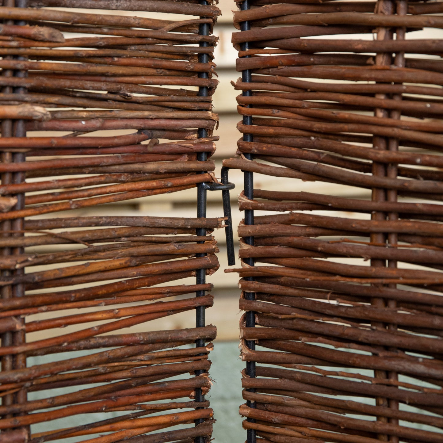 1.16m x 1.83m Triple Garden Patio Willow Wheelie Bin Screen Hideaway