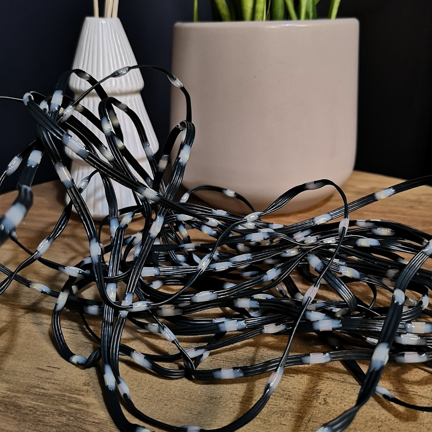 17.5m Indoor Outdoor Flexibrights Christmas Lights with 500 White LEDs