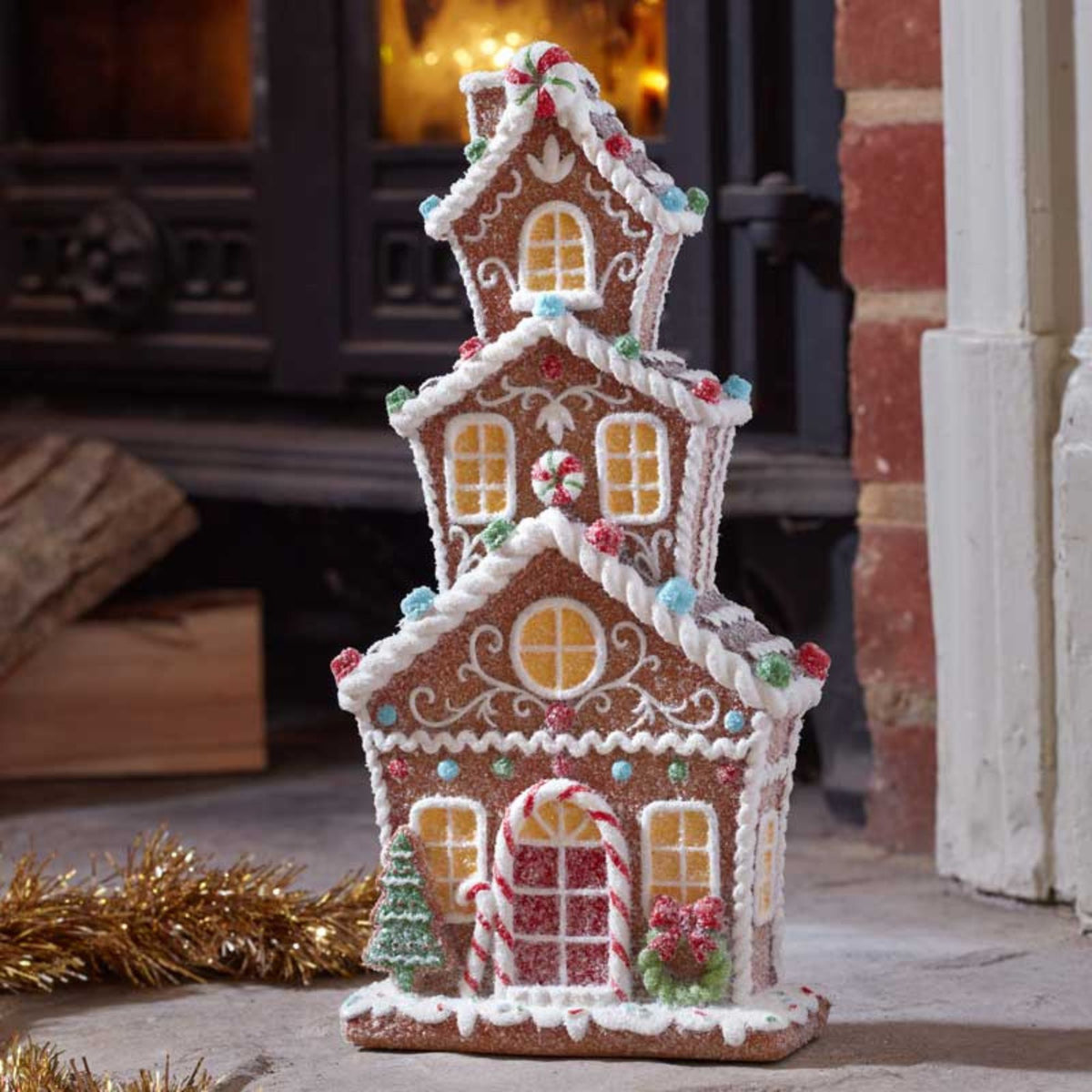 30cm Large Candy Townhouse Christmas Decoration