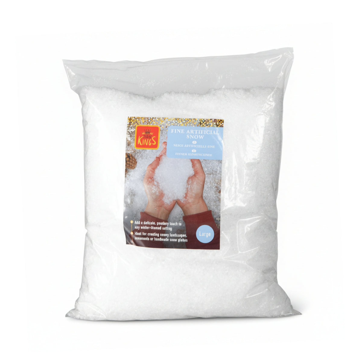 500g White Fine Artificial Christmas Snow