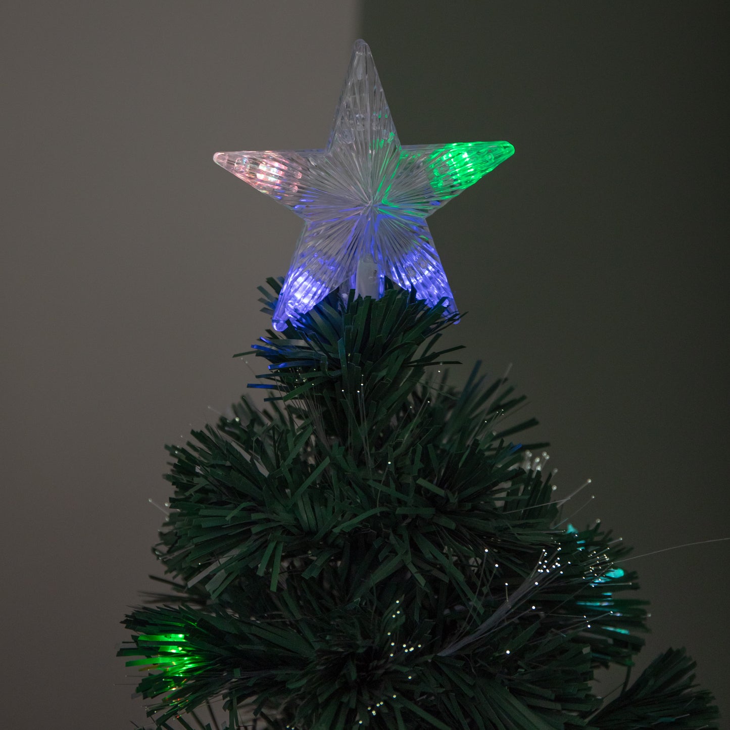 4ft (1.2m) Fibre Optic Cosmos Christmas Tree with 22 Colour Changing LEDs