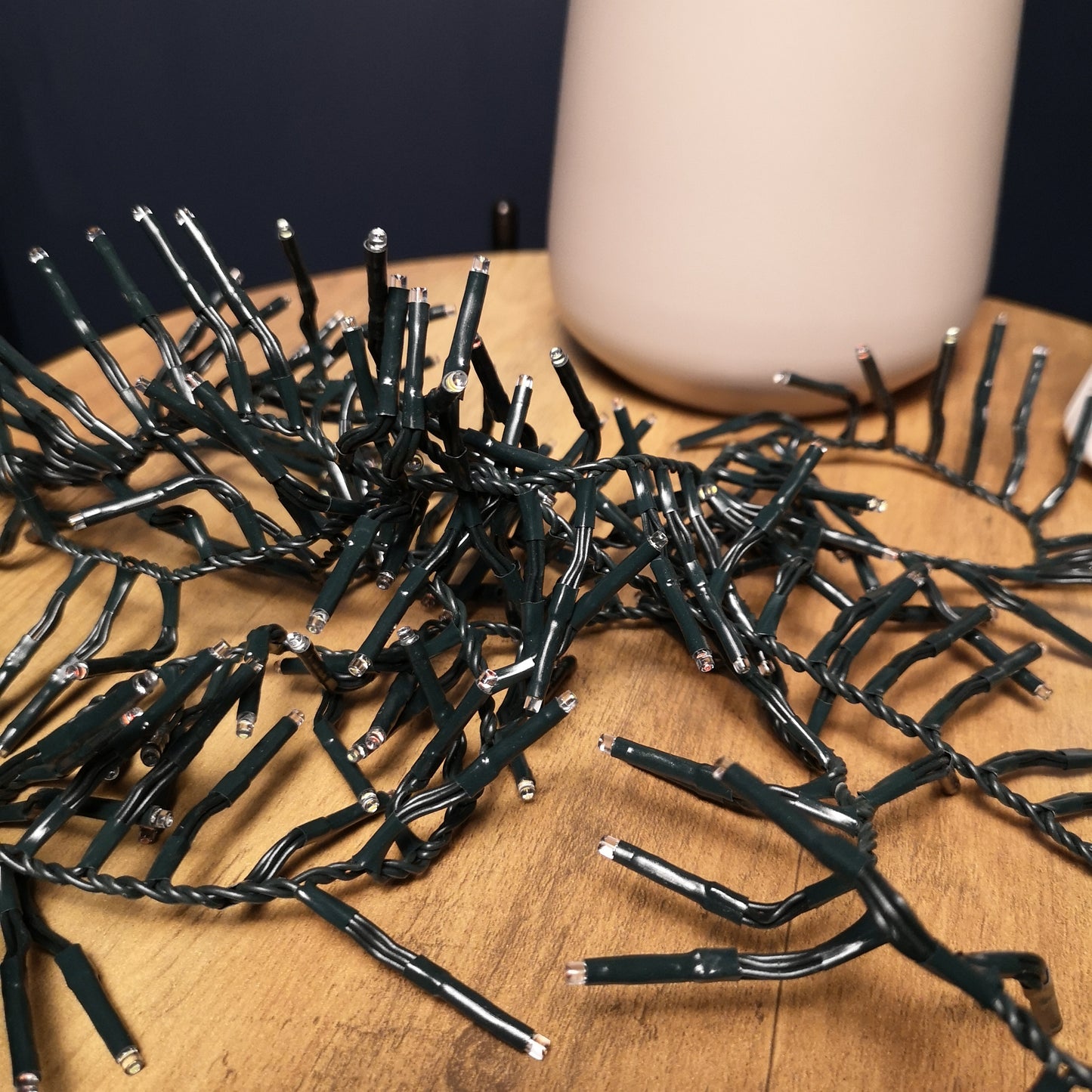 62.5m 5000 Multi-Coloured LEDs Indoor Outdoor Cluster Christmas Lights with Timer