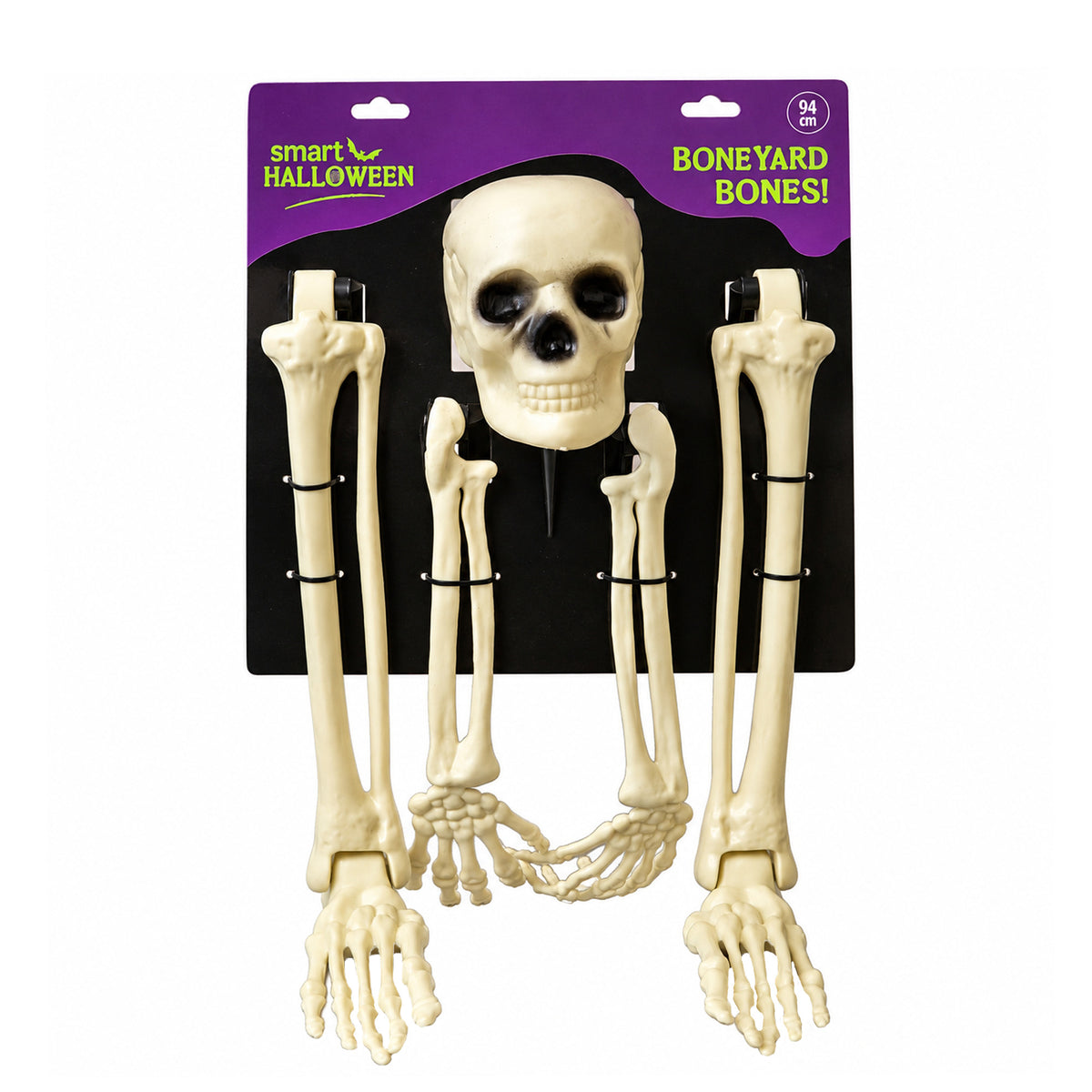 95cm Halloween BoneYard Bones Skeleton Decoration with Ground Stakes