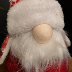 96cm Red Plush Sitting Christmas Santa Gonk with Dangly Legs