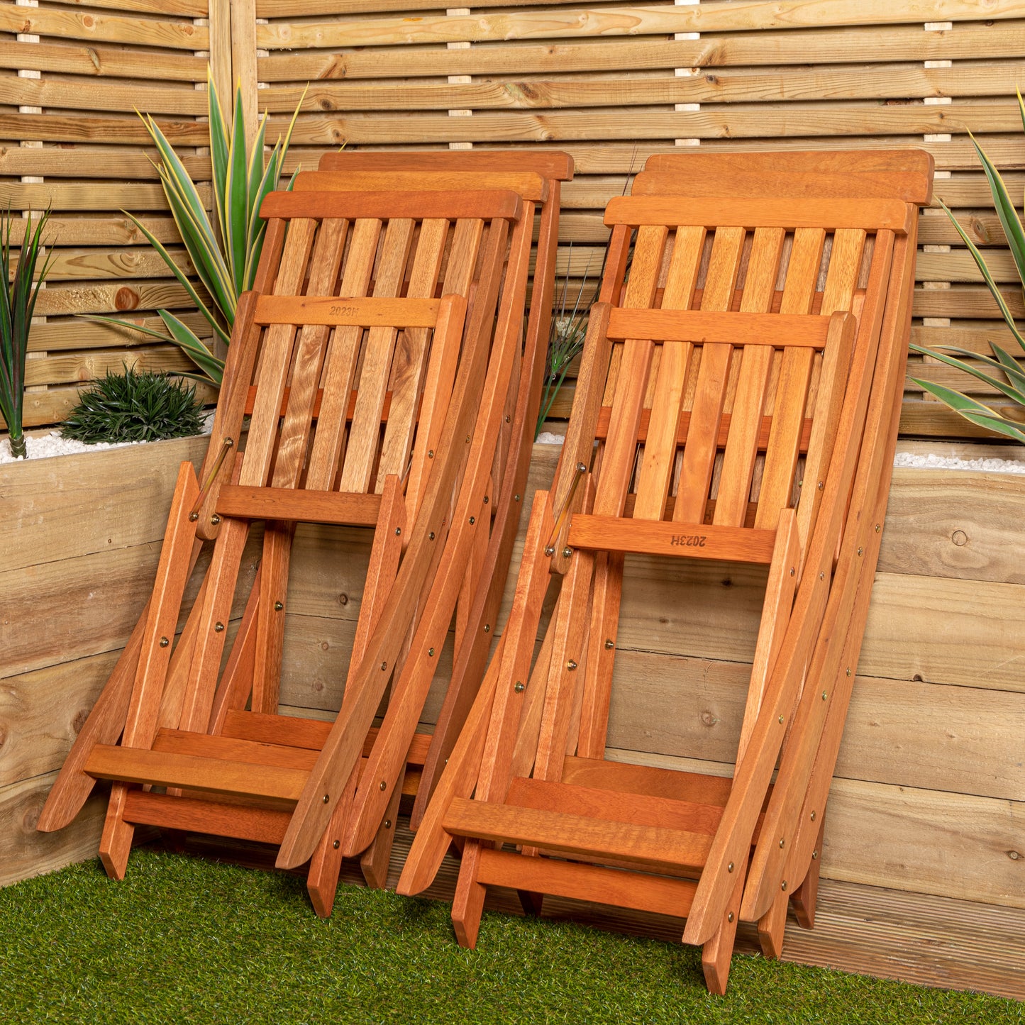 Outdoor 6 Person Rectangular Wooden Garden Patio Dining Table Chairs Set