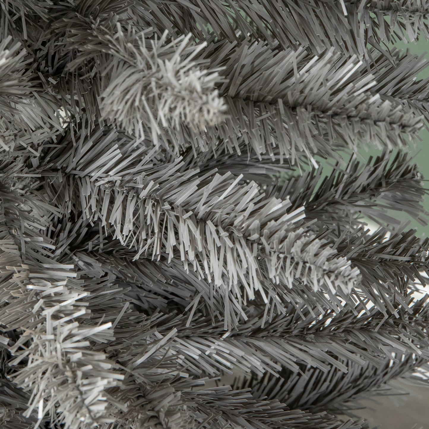 4ft (120cm) Artificial Pencil Pine Grey Christmas Tree with 168 Tips & Stand