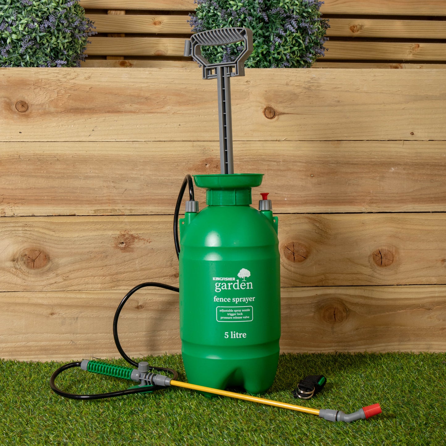 5 Litre Garden Fence Pressure Sprayer with Adjustable Spray Nozzle