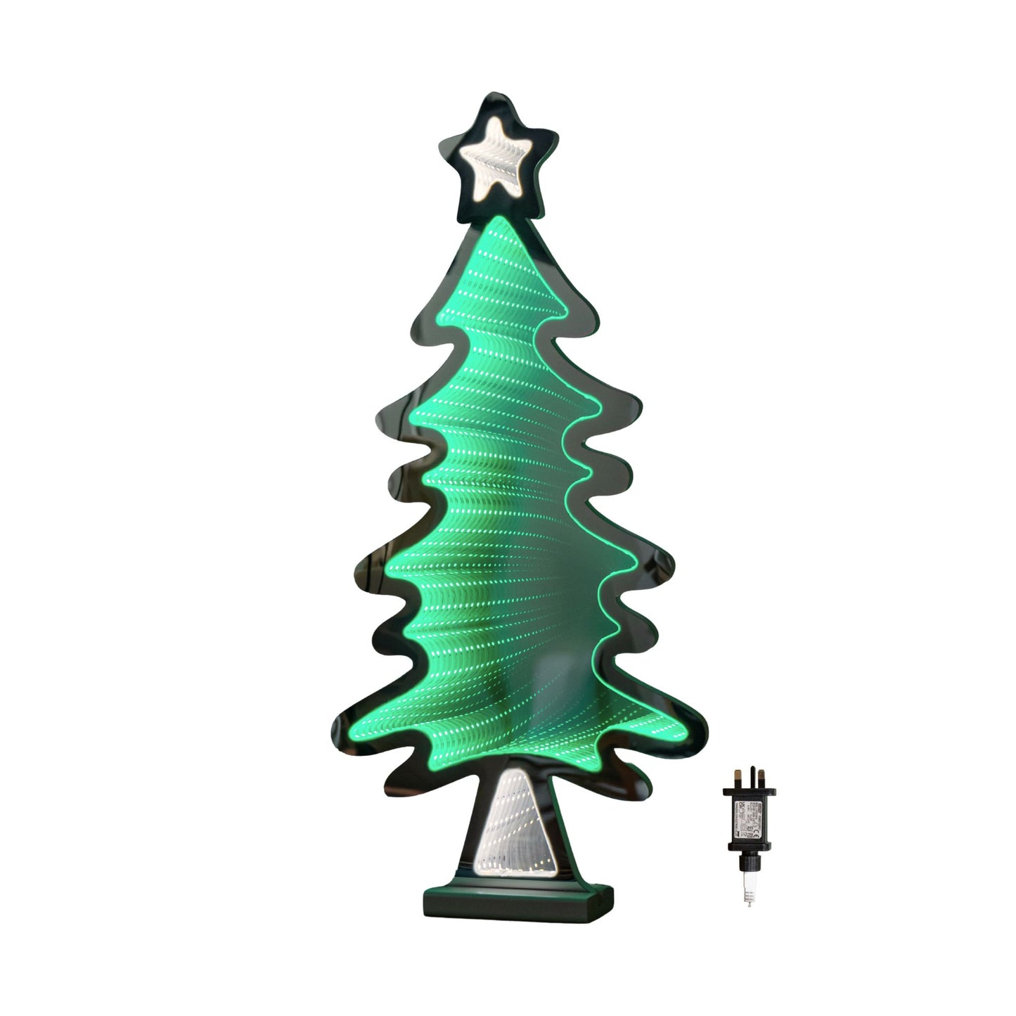 60cm Light up Christmas Tree Infinity Decoration with LEDs