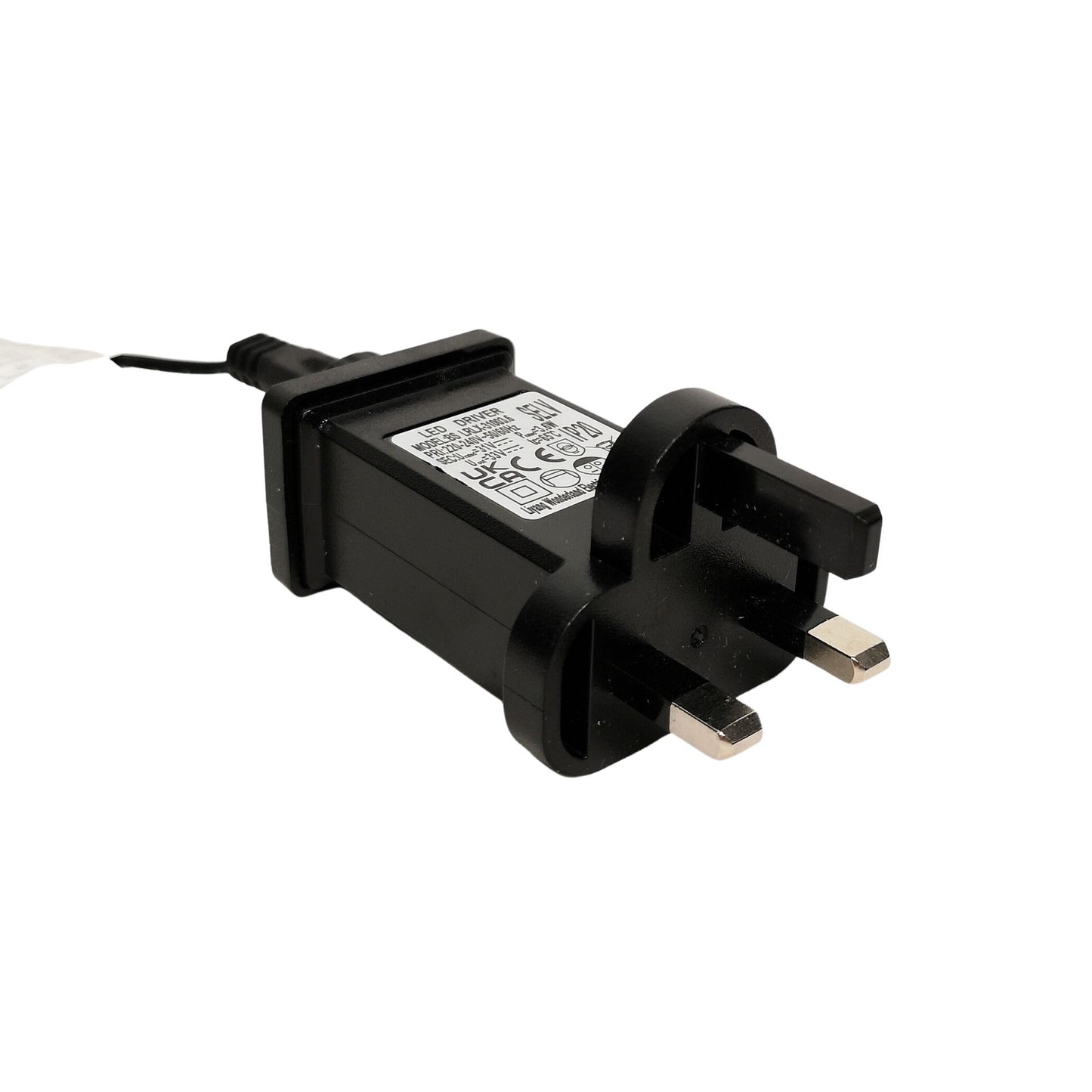 150 LED White String Lights - 3.75m Frosted Berry LED Christmas Tree Lights with Multi-Action Timer, Indoor & Outdoor Festive Garden Lights