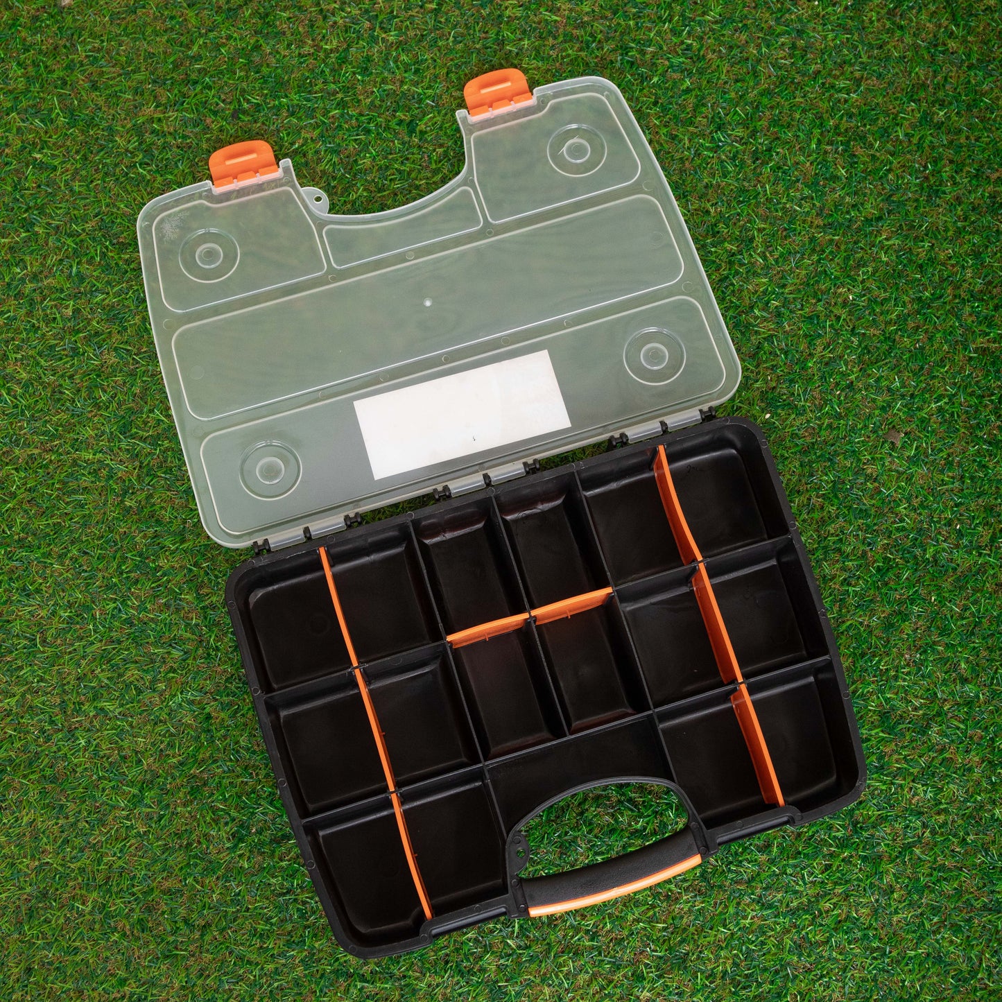 29 x 38cm DIY Plastic Storage Tub Box with 15 Compartments