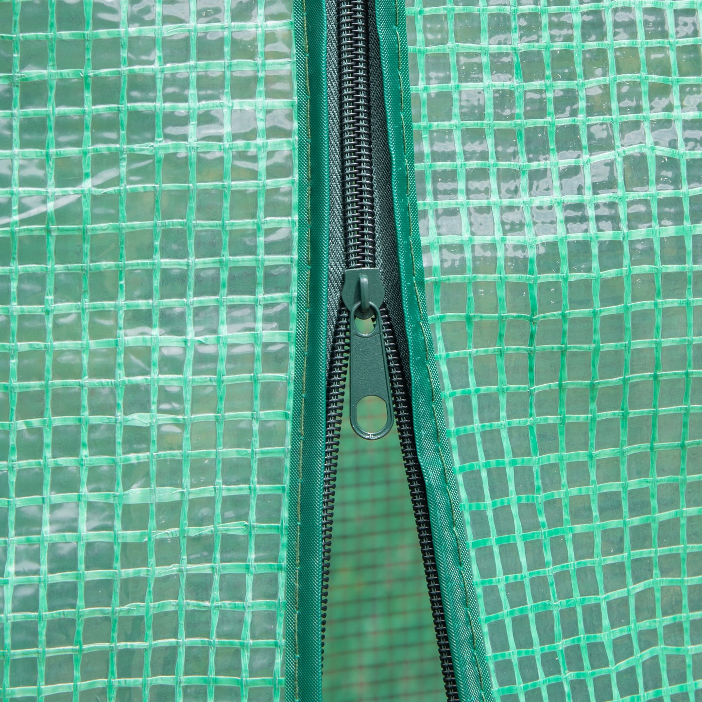 1.5m x 1m Outdoor Greenhouse for Plants with Steel Frame and Protective PE Cover