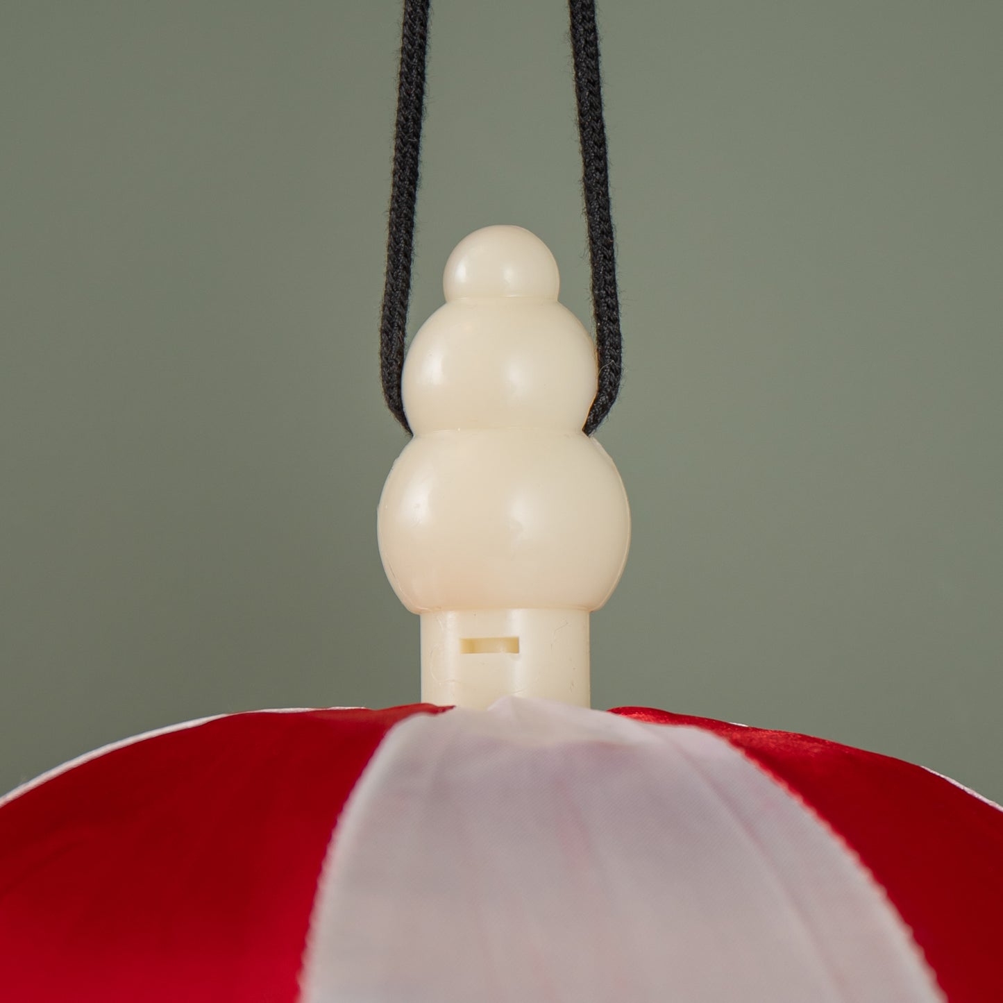 45cm Battery Operated Musical Parachuting Reindeer with Leg Kicking Motion