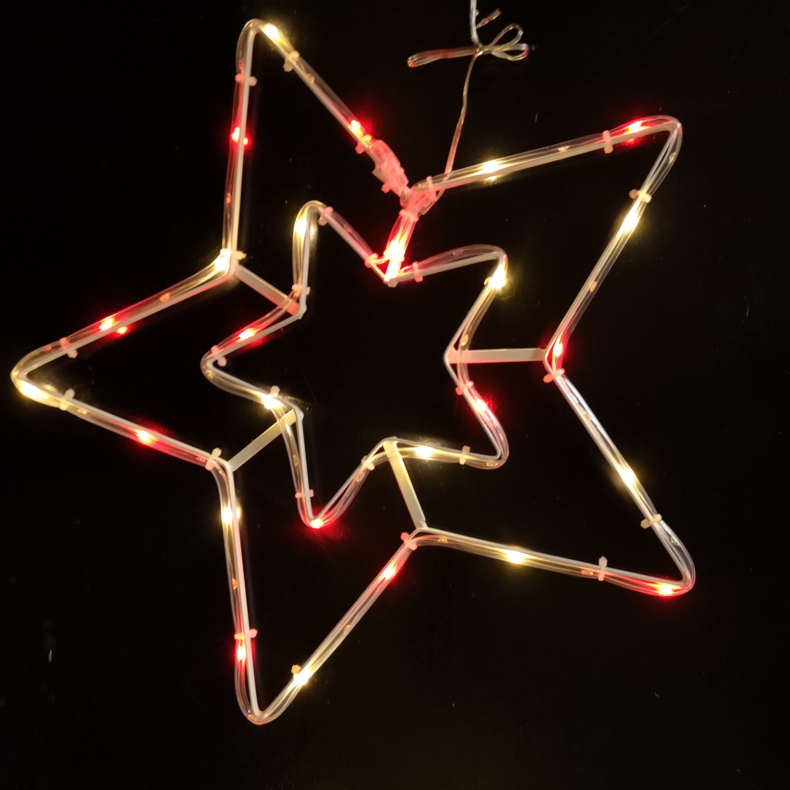 40cm Battery Operated Multi Colour LED Star Light Christmas Decorations