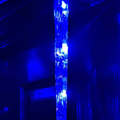 6.9m White to Blue LED Colour Changing Icicle Lights Christmas Decoration