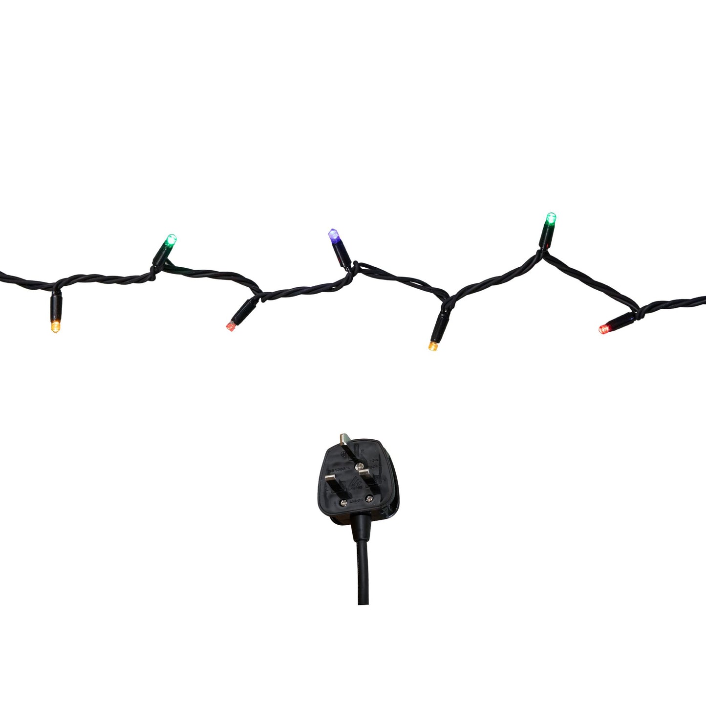 24m Set of 300 Connectable String Lights with Multi-Coloured LEDs