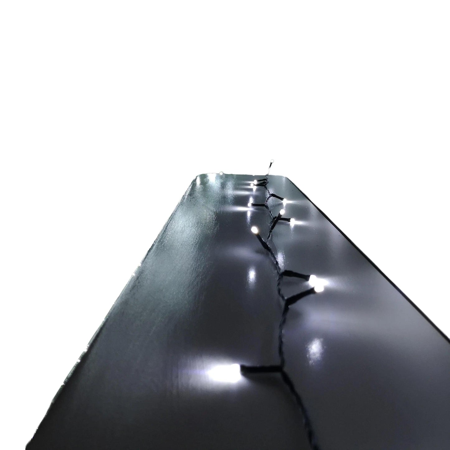 380 LED 23m Premier Christmas Outdoor 8 Function Timer Lights in Cool White