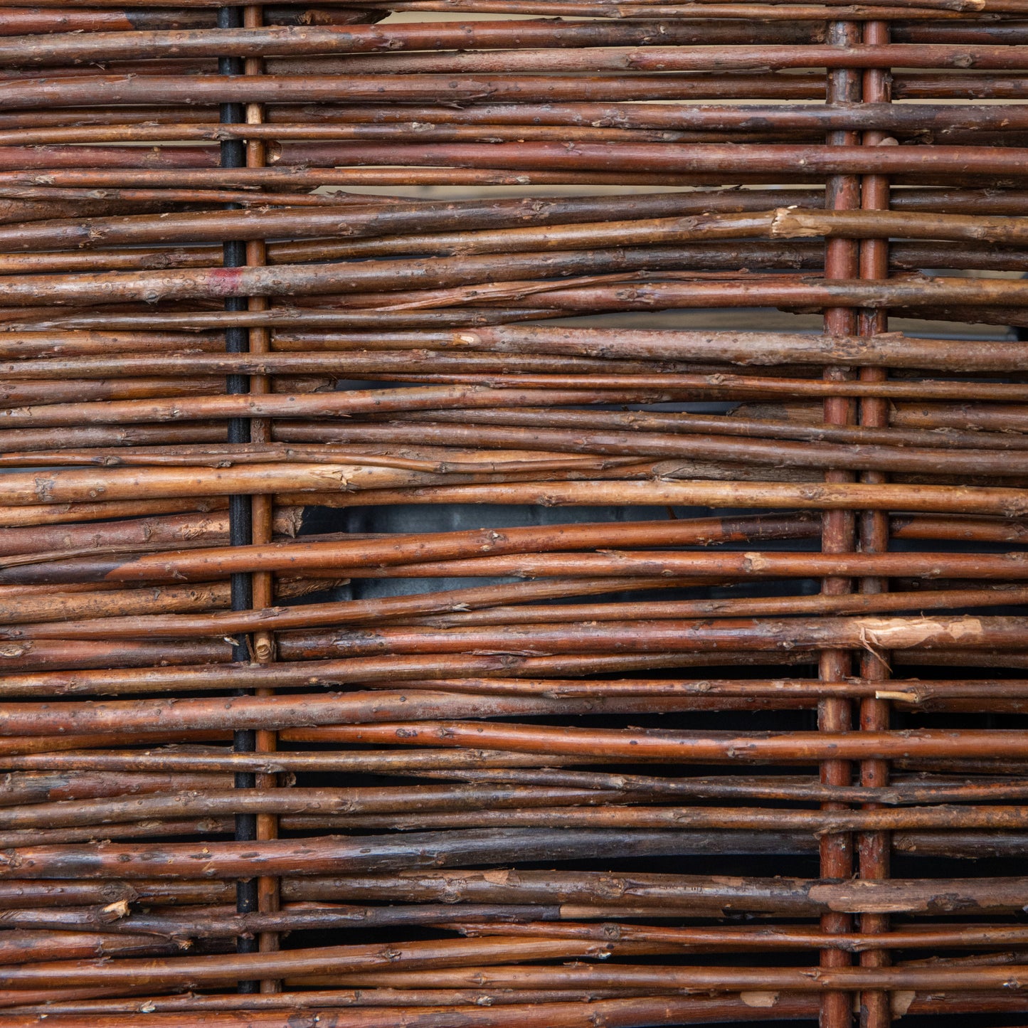 1.16m x 61cm Single Garden Patio Willow Wheelie Bin Screen Hideaway