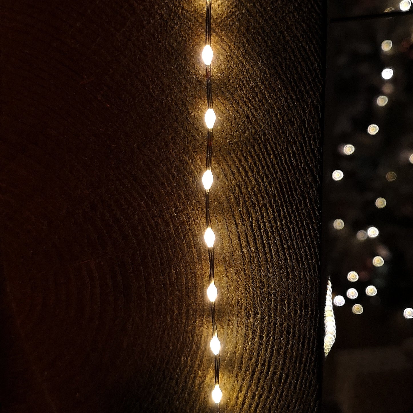 9.6m Compact MicroBrights Christmas Lights with 600 LEDs in Warm White