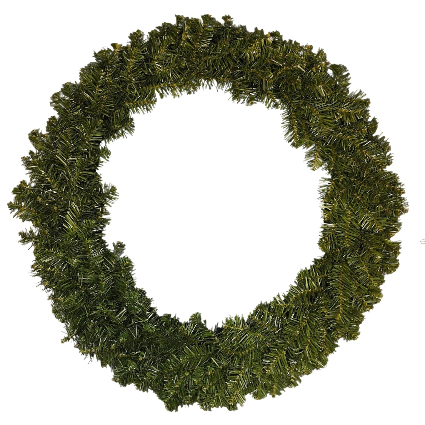 90cm Diameter Plain Green Luxury Imperial Pine Christmas Door Wreath