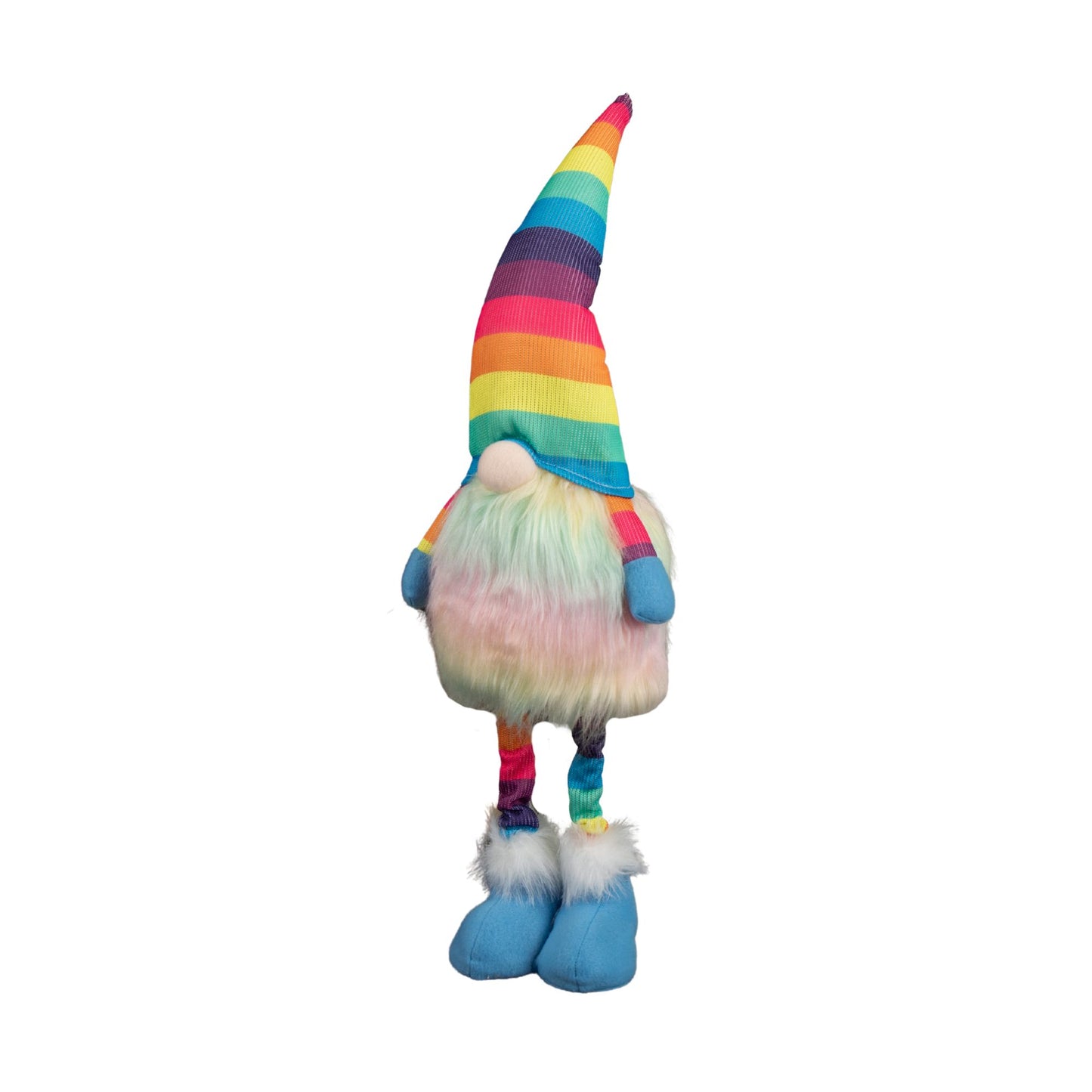 60cm Premier Battery Operated Lit Standing Christmas Rainbow Gonk