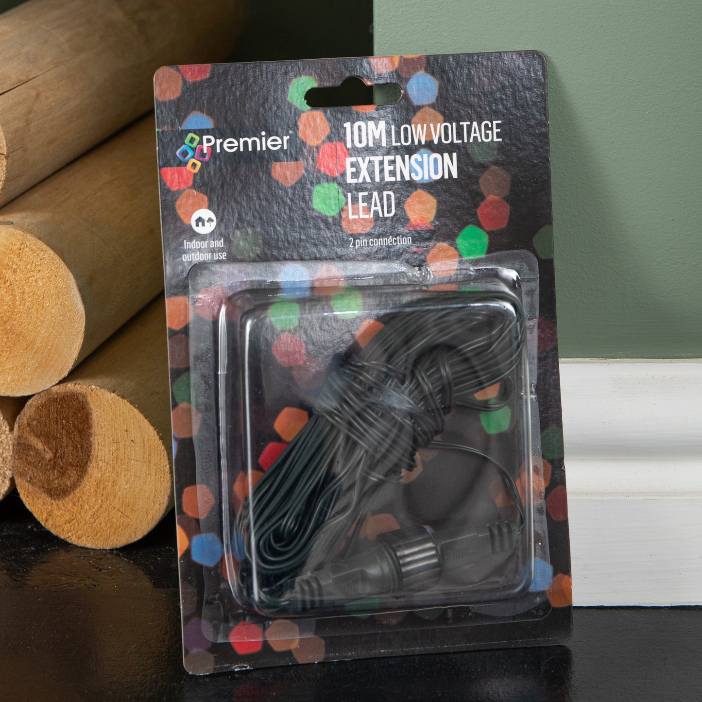10m Low Voltage Extension Cable Lead for Christmas String Lights