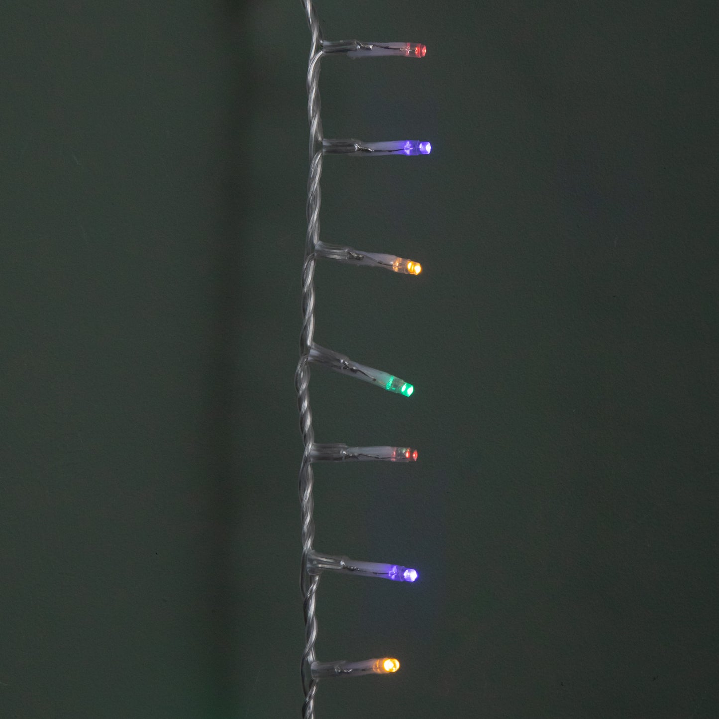 50m 2000 LED TreeBrights Christmas String Lights with Timer in Multi-Coloured on Clear Cable