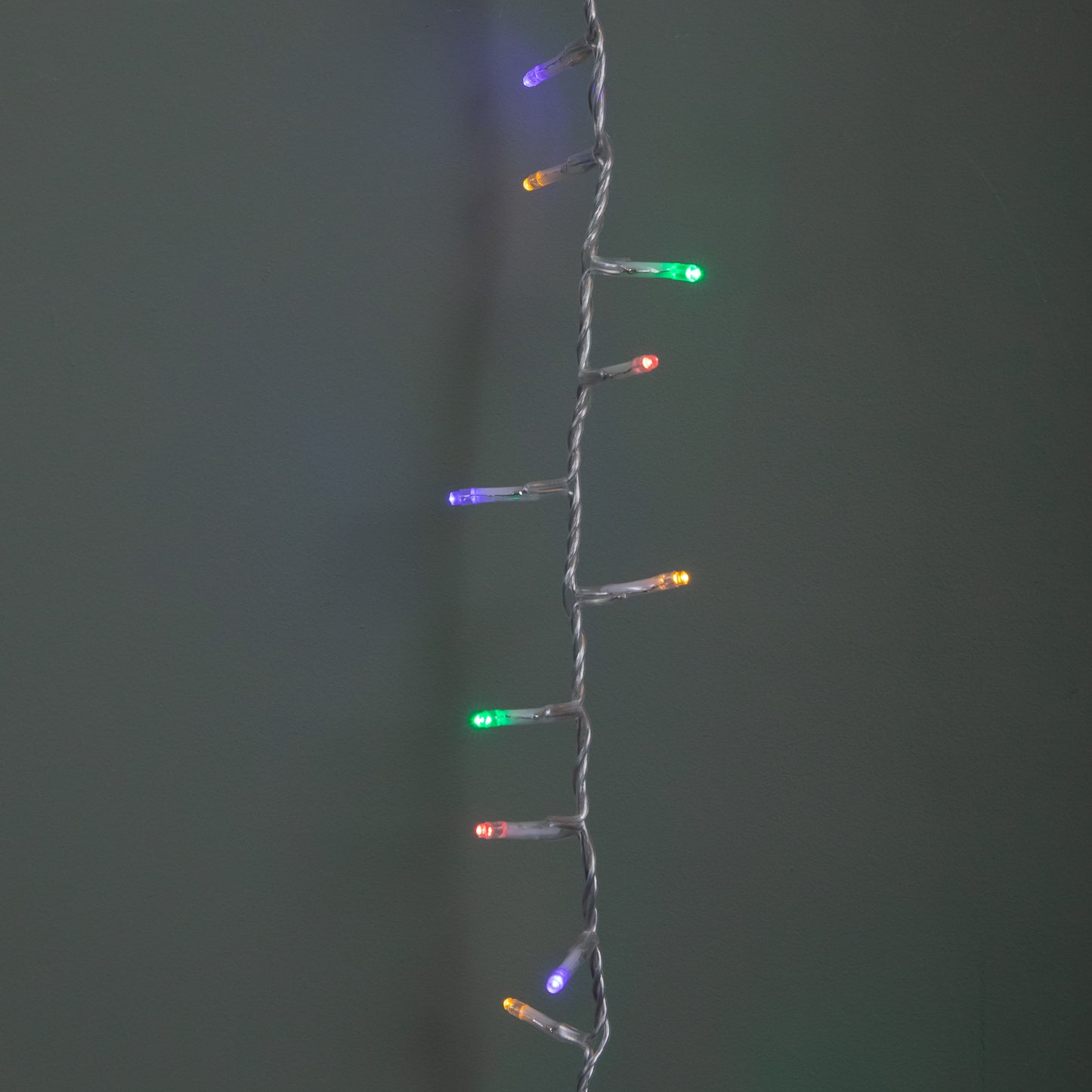 25m 1000 LED TreeBrights Christmas String Lights with Timer in Multi-Coloured on Clear Cable