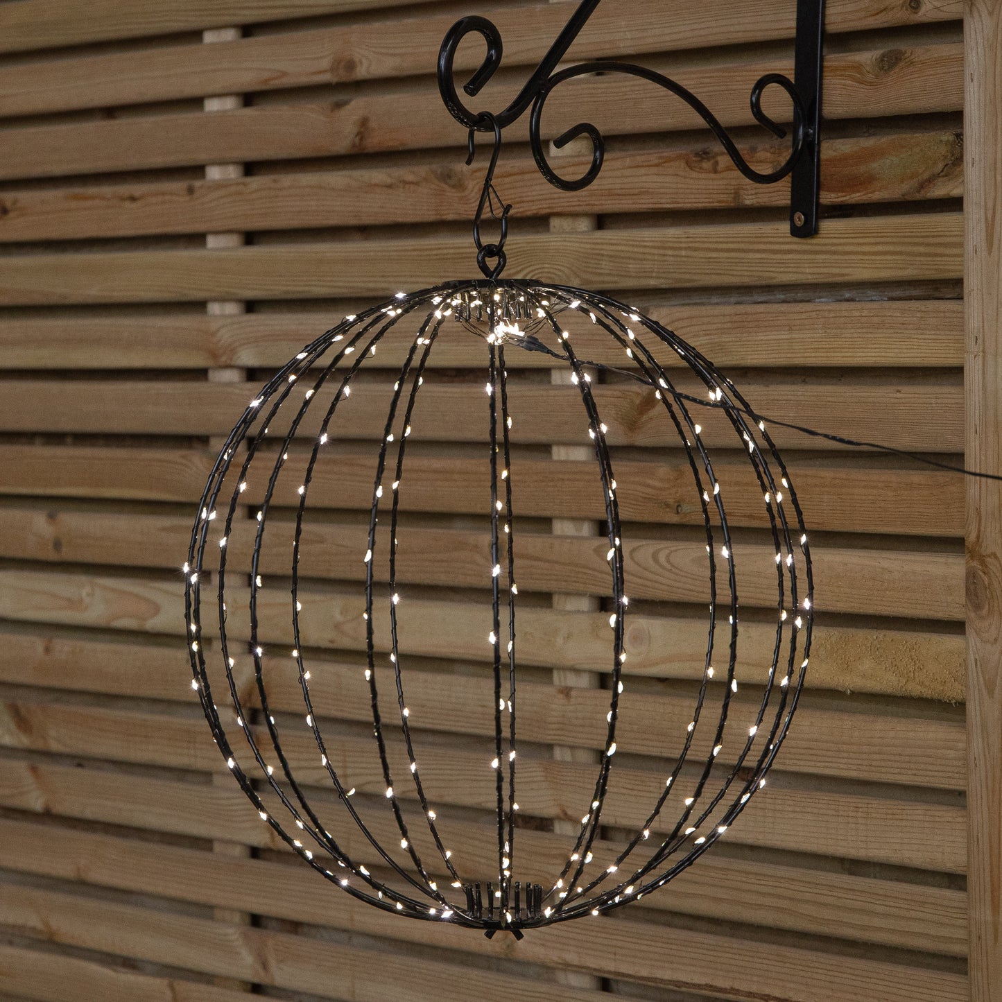 40cm Light up Christmas Twinkle Orb with 240 Warm White LEDs