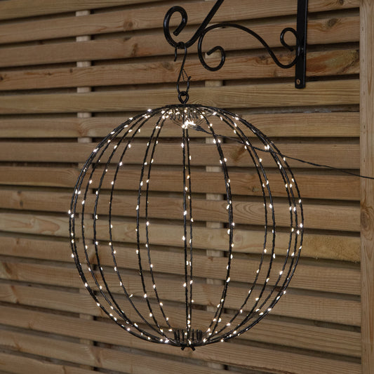 40cm Light up Christmas Twinkle Orb with 240 Warm White LEDs