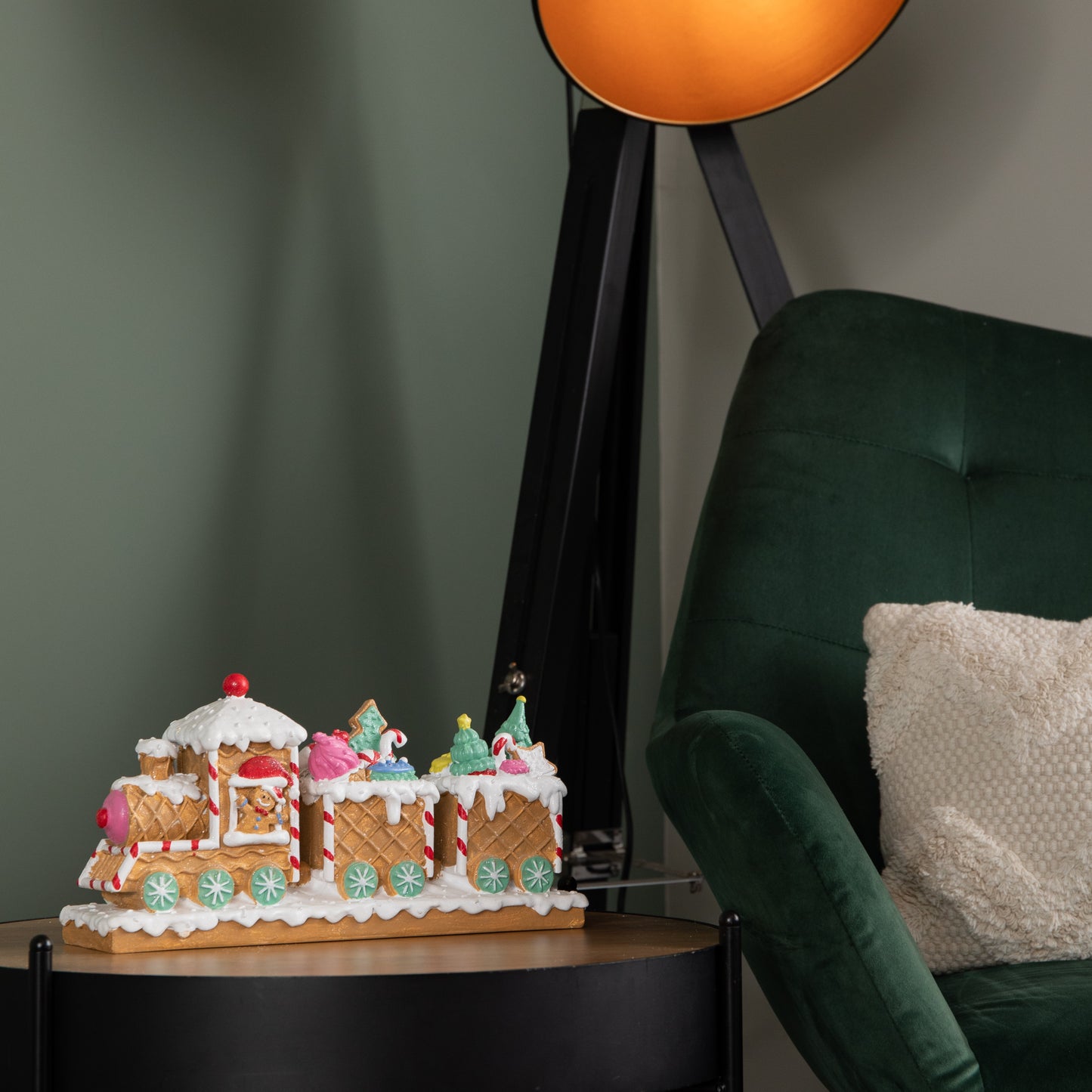31cm All Aboard Candy Express Christmas Train Decoration