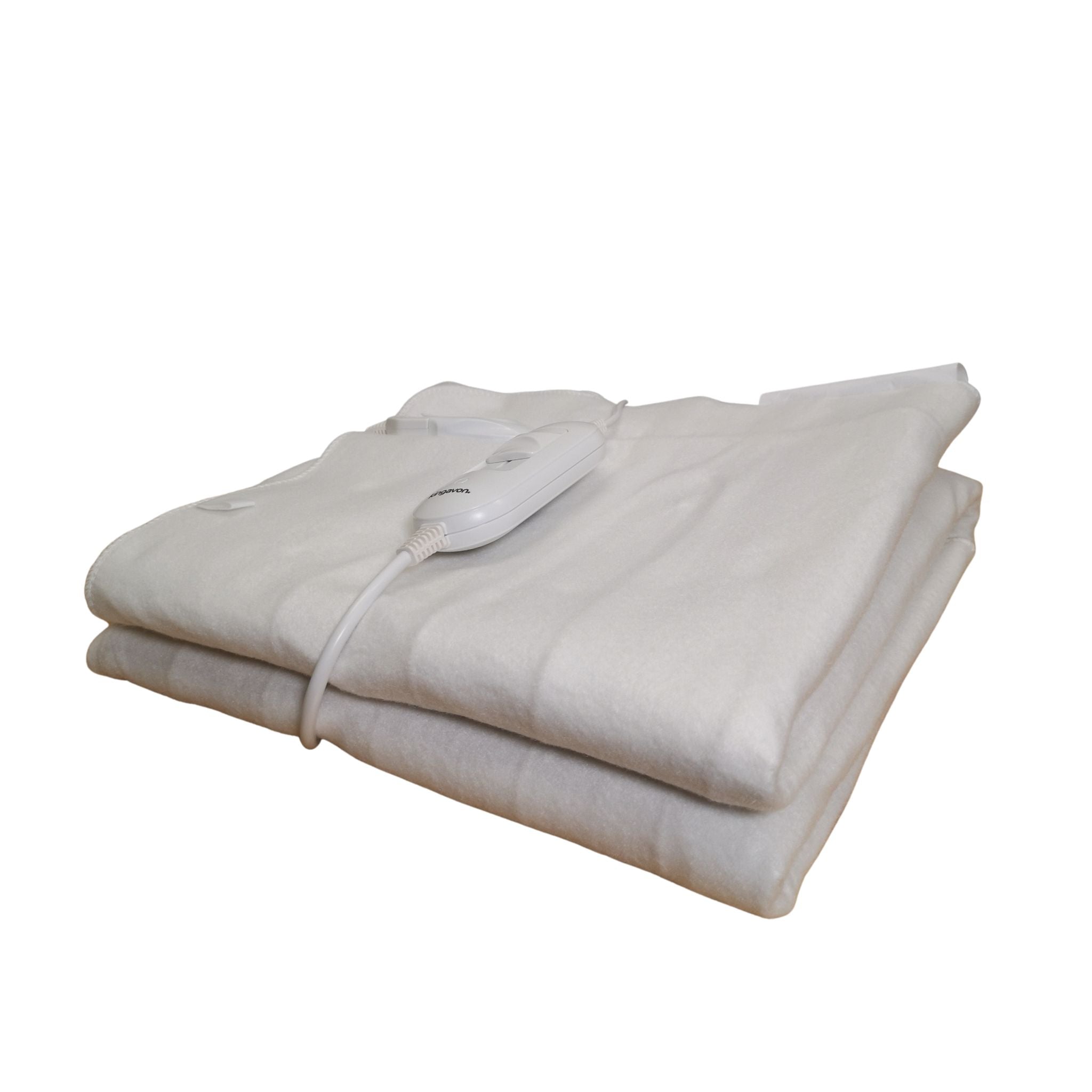 120cm 60W Double White Electric Blanket Throw with Temperature Settings