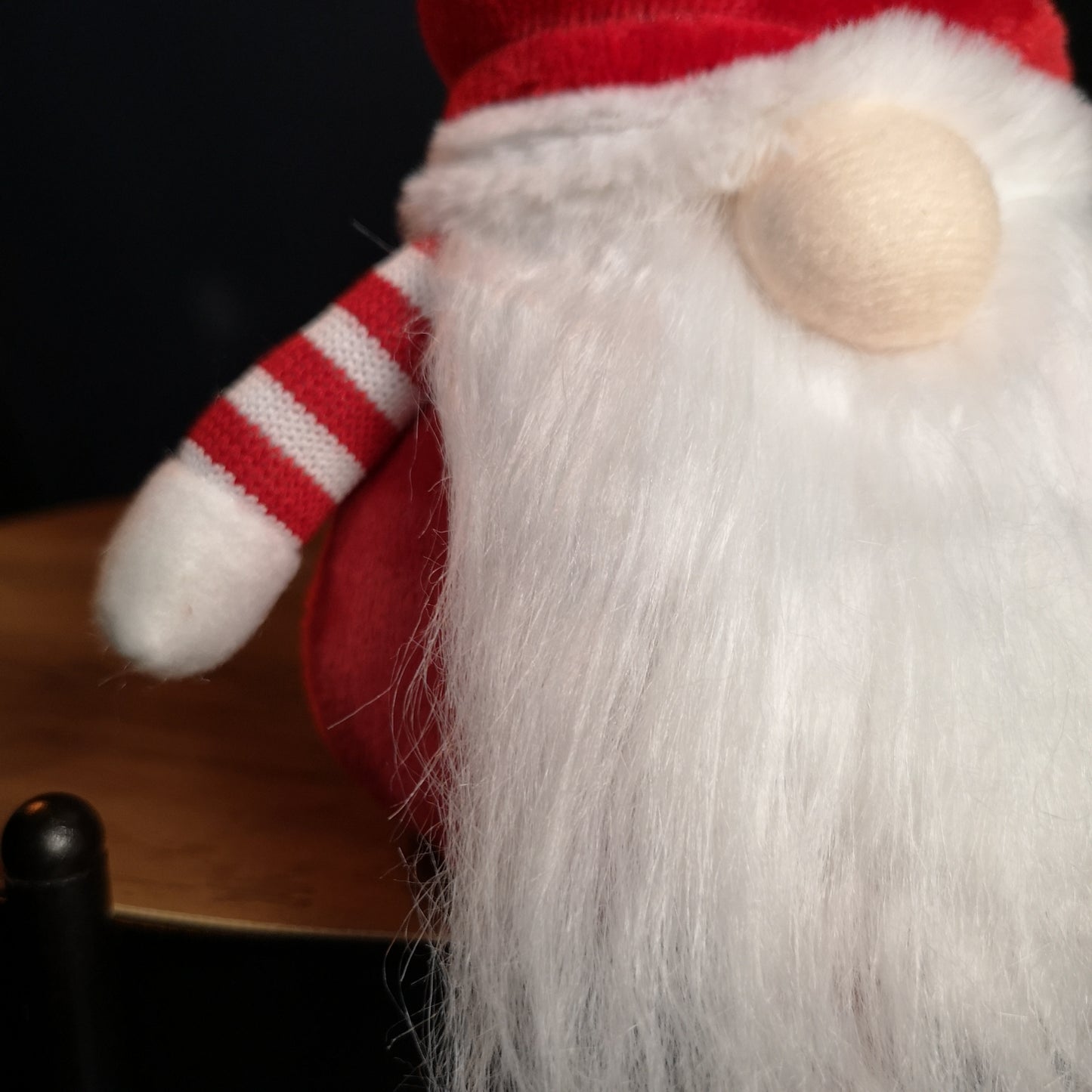 44cm Sitting Plush Christmas Gonk with Dangly Legs in Red