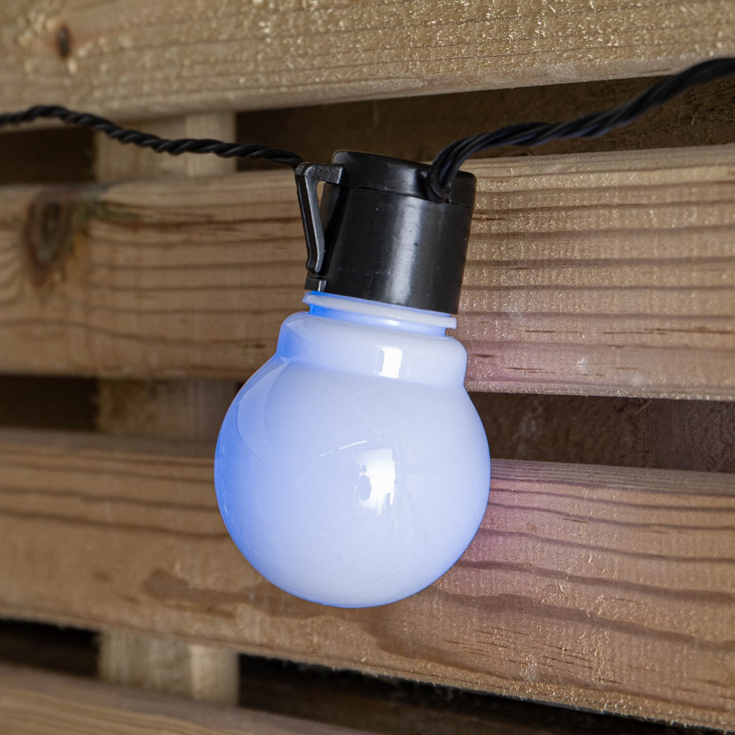 Factory Seconds: 15m Set of 30 Connectable Festoon Lights with Multi-Coloured LEDs