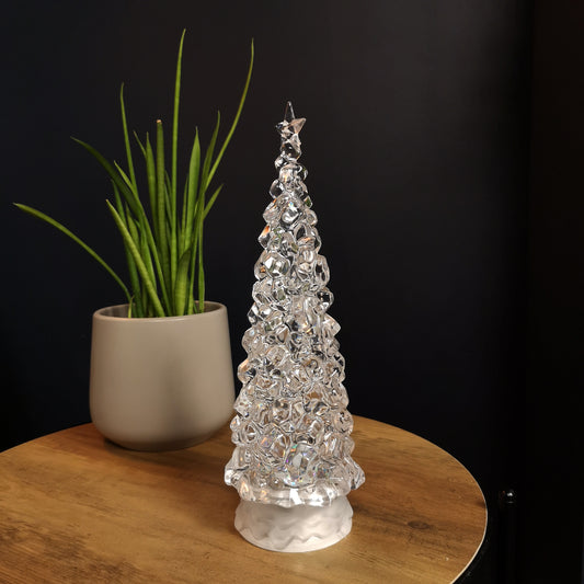 30cm LED Water Spinner Christmas Tree With Colour Changing LEDs