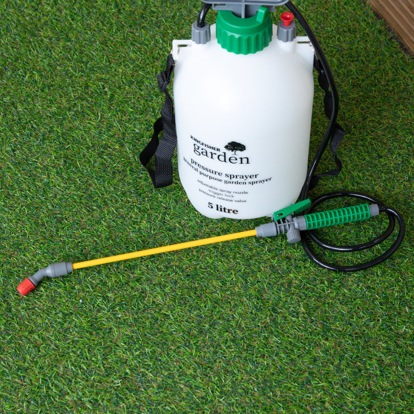 5 Litre Garden Pressure Sprayer with Shoulder Strap for Weeds or Fertiliser