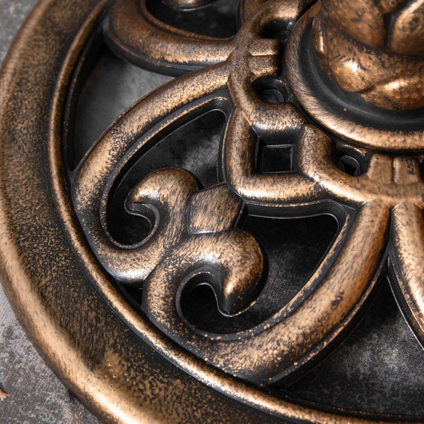 Factory Seconds: 81cm Bronze Effect Garden Patio Bird Bath with Bird Sculptures