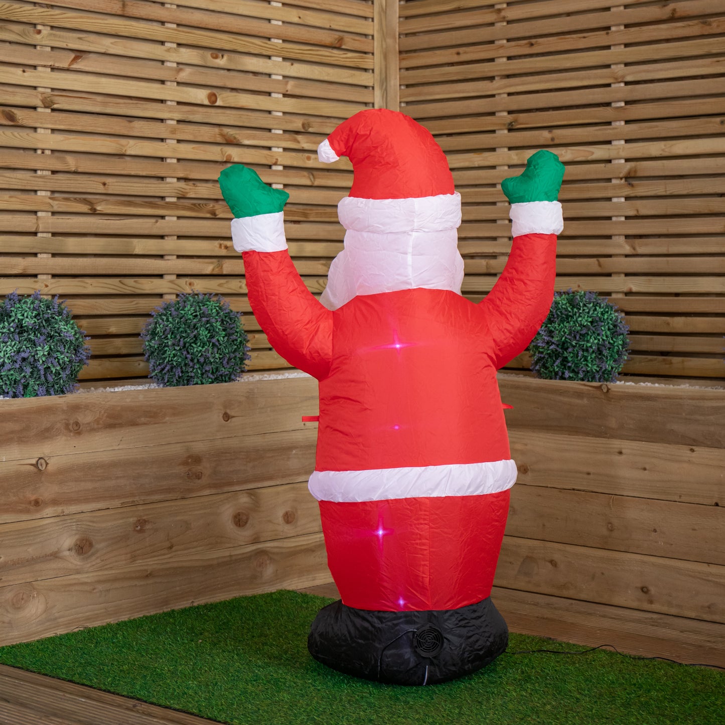 4ft (120cm) LED Outdoor Christmas Inflatable Santa Claus Indoor /Outdoor Decoration