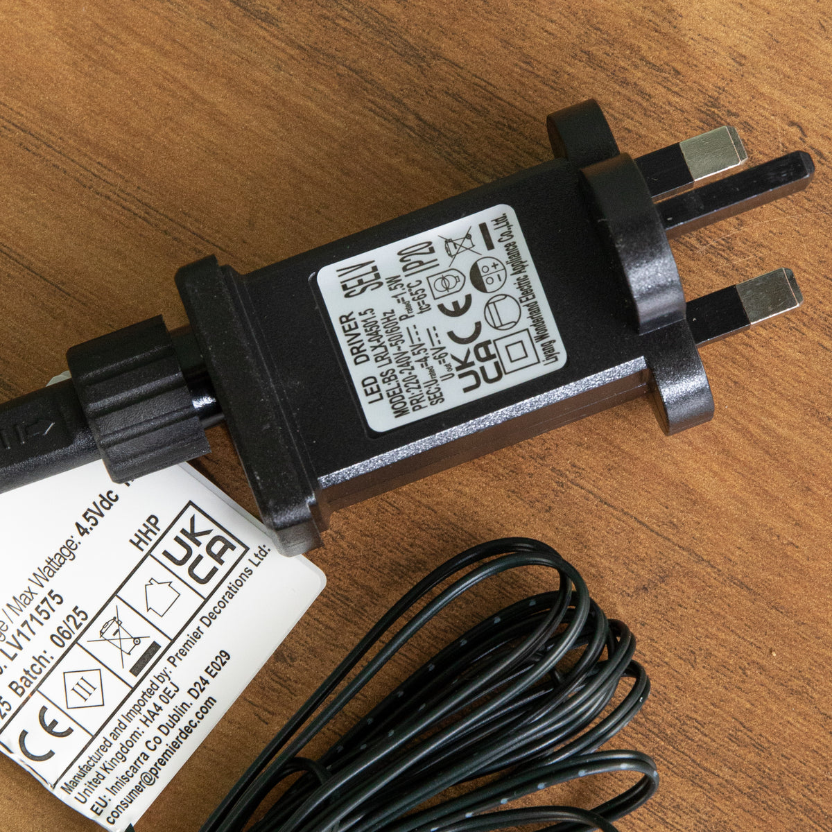 3 x AAA Money Saving Battery Replacement Plug In Adapter