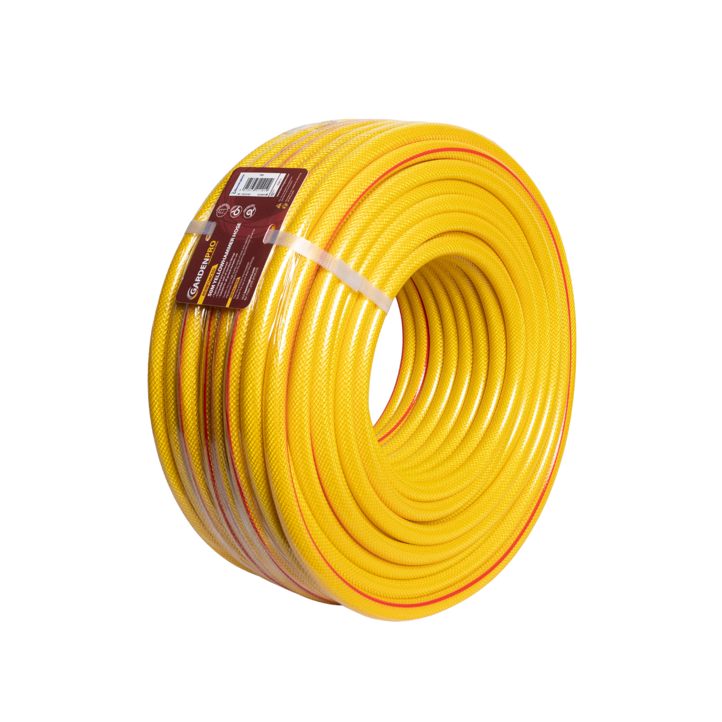 Pro Gold 50m Reinforced Professional Garden Hose Pipe Kink Resistant