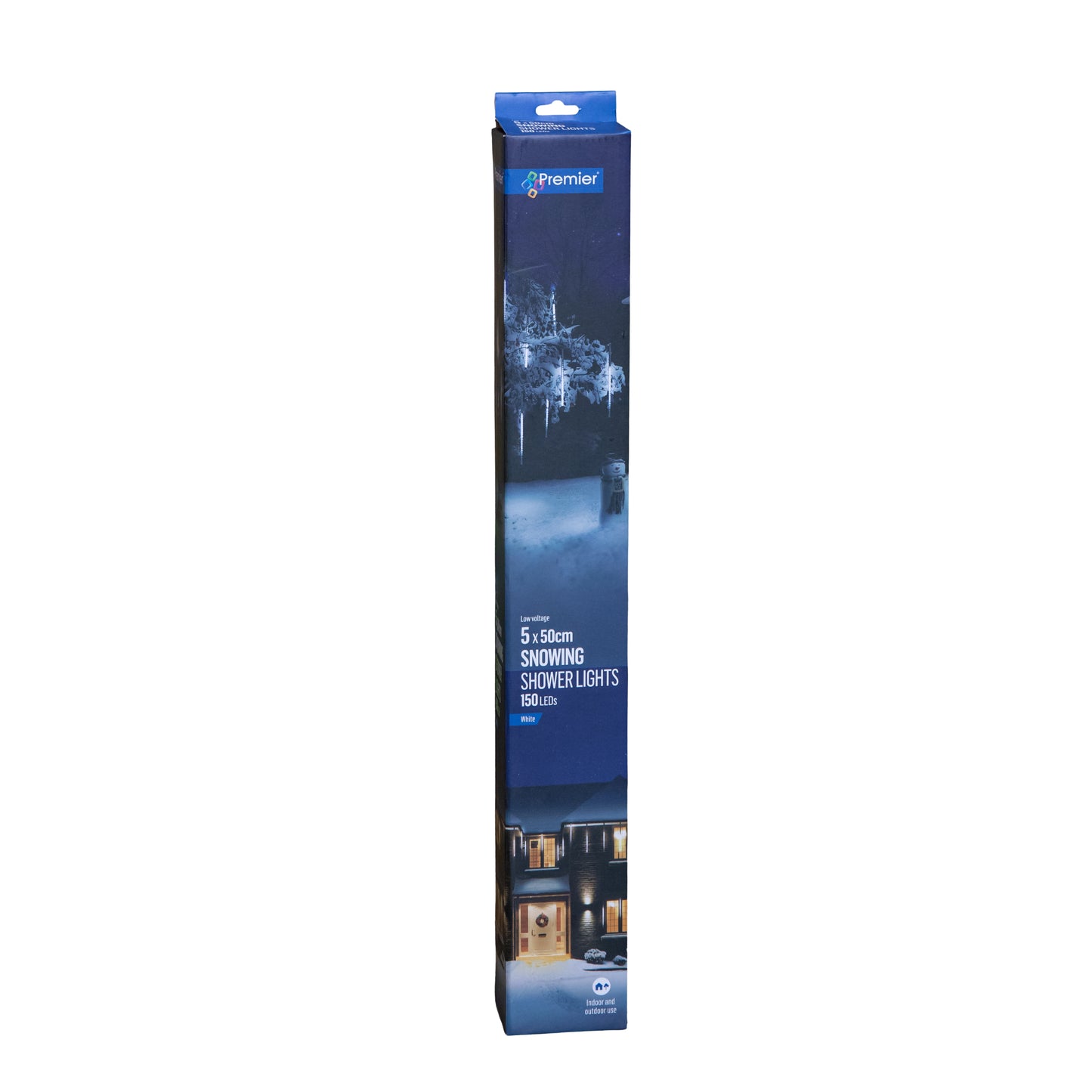 Set of 5 Christmas Shower Lights with Snowing Effect & 150 White LEDs