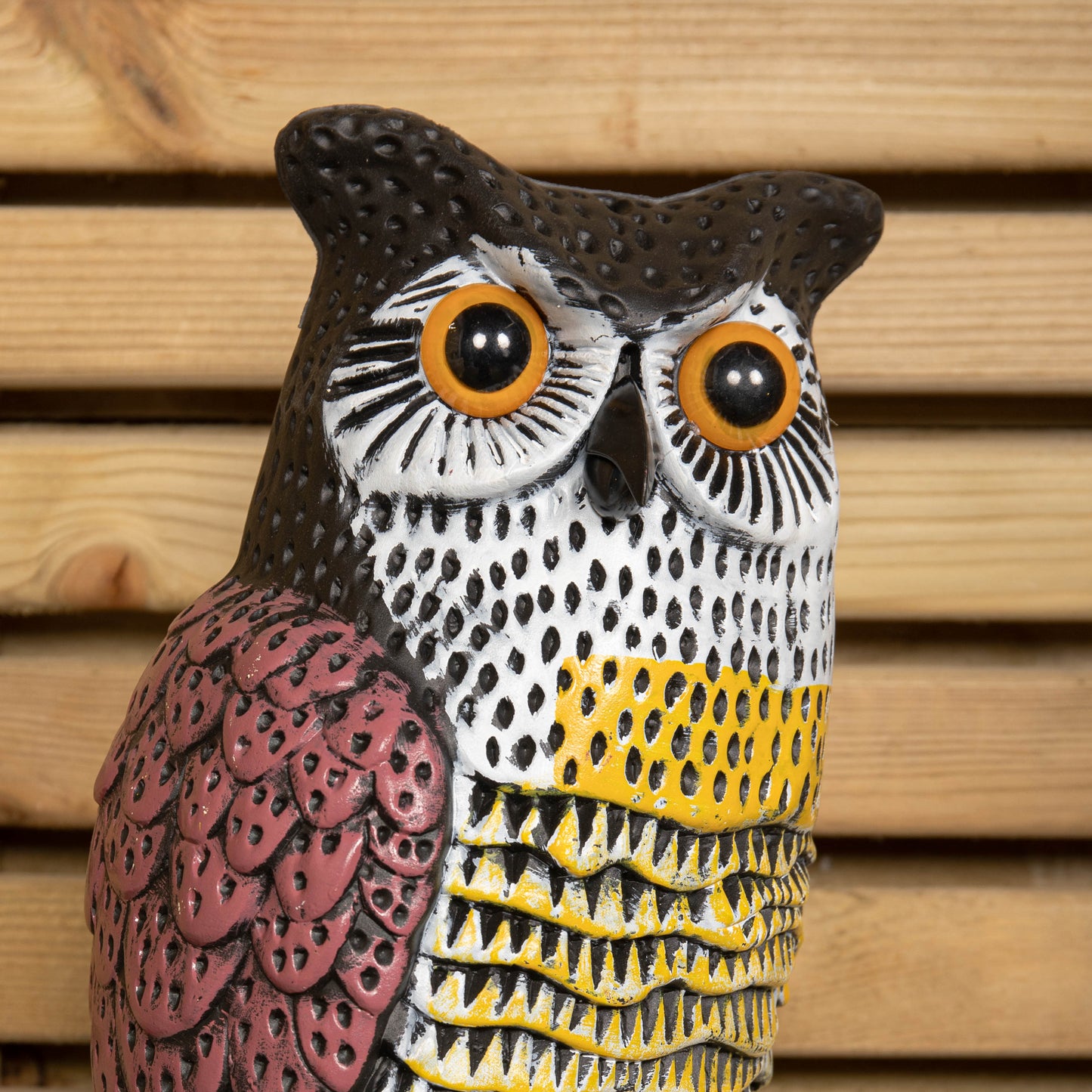 35cm Large Outdoor Plastic Owl Bird Deterrent
