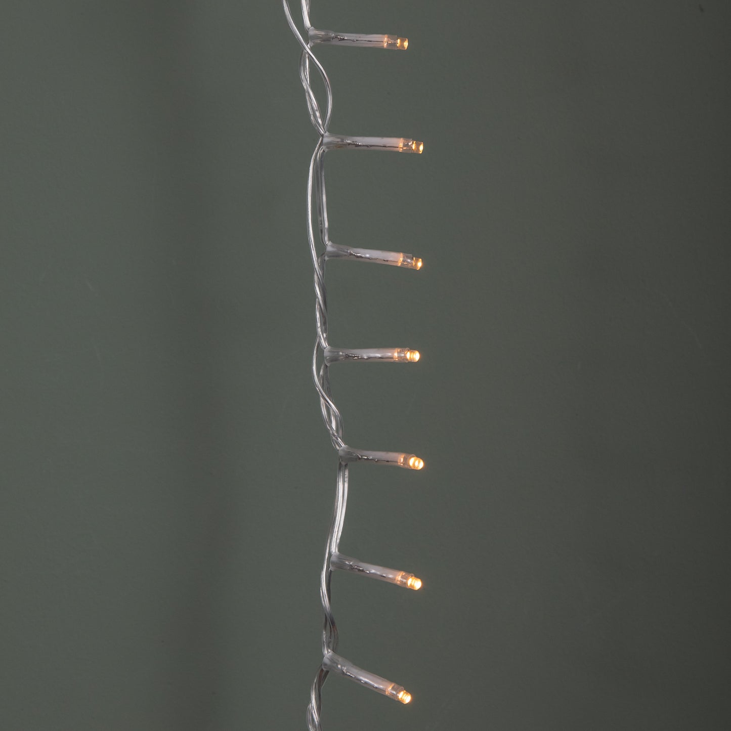 50m 2000 LED TreeBrights Christmas String Lights with Timer in Vintage Gold on Clear Cable