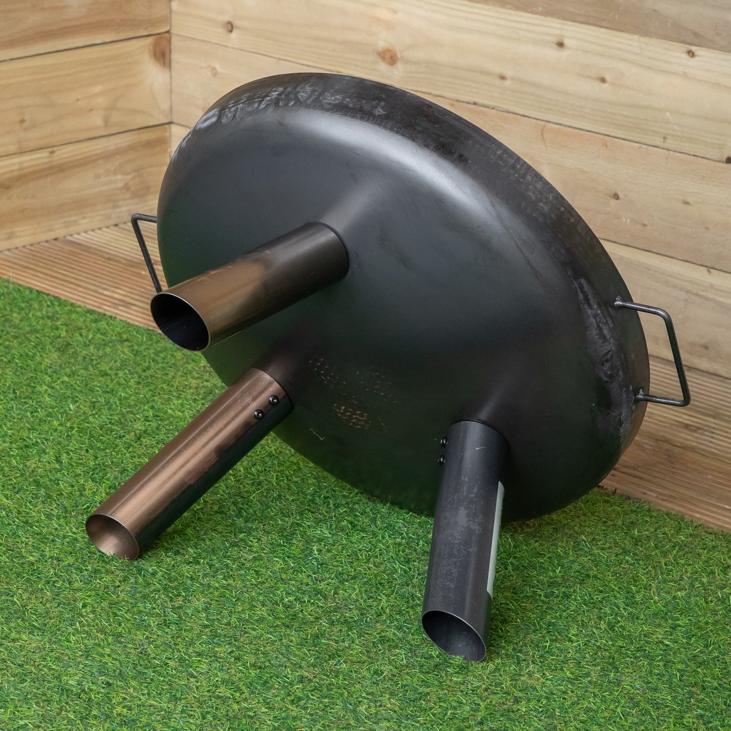 35cm Black Steel Primo Caldera Outdoor Garden Fire Pit